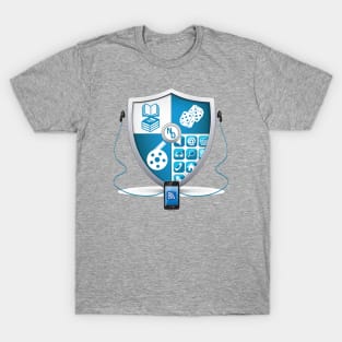 The Nerd's Domain Coat of Arms T-Shirt